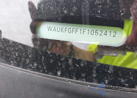 2015 Audi A3 2.0T Premium from USA, damaged, VIN WAUKFGFF1F1052412